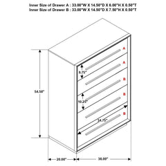 Durango - 5-Drawer Chest