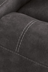 Brysonview - Reclining Sofa - Charcoal