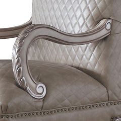 Dresden - Accent Chair - Vintage Bone White & PU