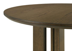 Ottowa - 5-Piece Round Counter Height Dining Room Set - Brown