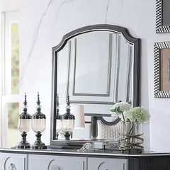 House - Beatrice Mirror - Charcoal Finish