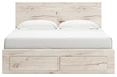 Lawroy - Panel Bed With Storage