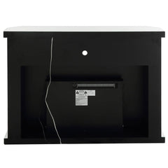 Noralie - 51" Fireplace With LED - Mirrored & Faux Diamonds