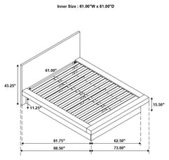 Jessica - Bedroom Set With LED