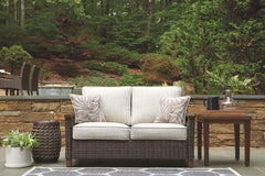 Paradise - Medium Brown - Loveseat w/Cushion