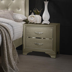 Beaumont - 2-Drawer Nightstand - Champagne