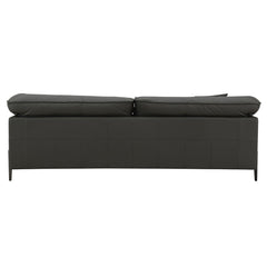 Tadi - Loveseat - Black Top Grain Leather