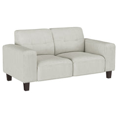 Deerhurst - Upholstered Tufted Track Arm Sofa Set