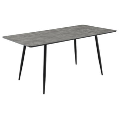 Horizon - 63" Butterfly Leaf Extension Dining Table - Gray