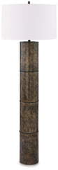 Jebson - Dark Bronze Finish - Metal Floor Lamp