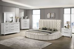 Sonya - Upholstered Round Storage Bed