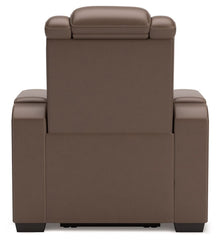 High Impact - Tobacco - Power Recliner / Adj Headrest