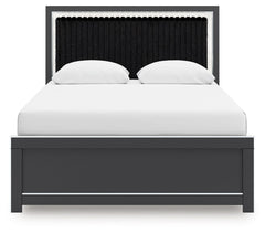 Zuraleus - Upholstered Panel Bed