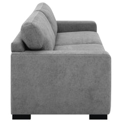 Simpson - Upholstered Sofa Sleeper With Queen Mattress - Gray