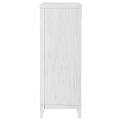 Marielle - 5 Drawer Bedroom Chest - Distressed White