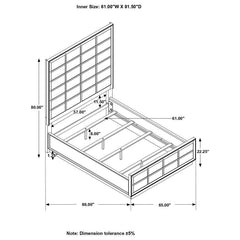 Durango - Wood Panel Bed