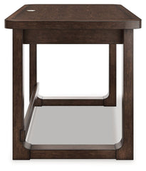 Breckington - Home Office Desk - Dark Brown