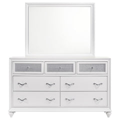 Barzini - 7-drawer Dresser With Mirror