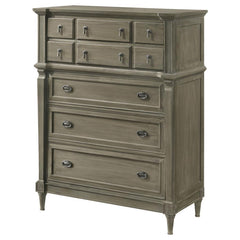 Alderwood - 5-Drawer Bedroom Chest - French Gray