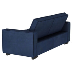 Gretchen - Upholstered Convertible Sleeper Sofa Bed - Navy Blue