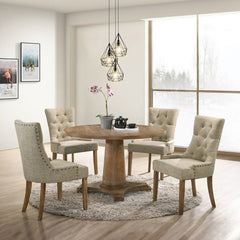 Yotam - Dining Table - Salvaged Oak Finish