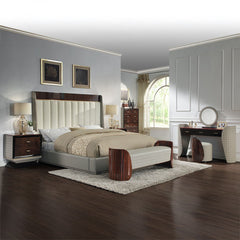 Jamonica - Bench - Gray & Dark Brown