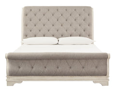 Realyn - Upholstered Sleigh Bed