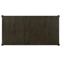 Reseda - 81" Extension Leaf Dining Table - Ash Brown