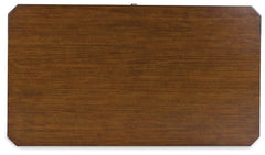 Trenmour - Medium Brown - Rectangular Cocktail Table