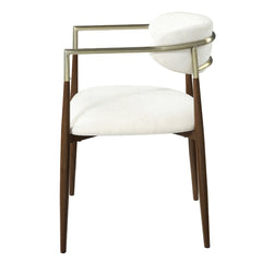 Clayten - Arm Chair (Set of 2) - Brown Oak
