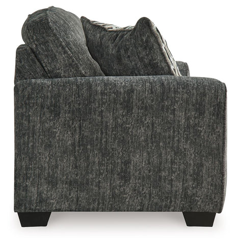 Lonoke - Loveseat - Gunmetal