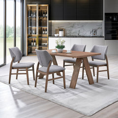 Sarha - Dining Table - Walnut Finish