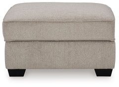 Claireah - Umber - Ottoman With Storage