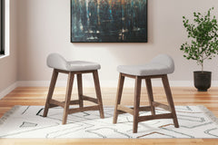 Lyncott - Upholstered Barstool (Set of 2)