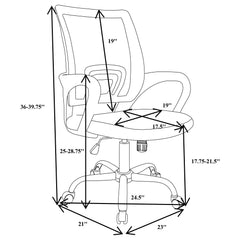 Felton - Upholstered Adjustable Home Office Desk Chair