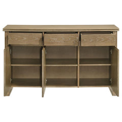 Adina - 2-Door 59" Sideboard Server - Distressed Light Brown