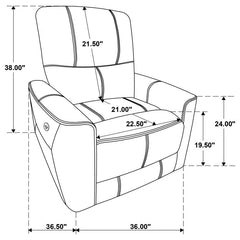 Greenfield - Power Reclining Sofa Set