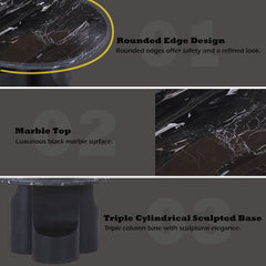 Kinton - Table With Natural Marble Top