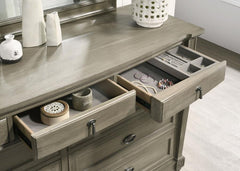 Alderwood - 9-Drawer Dresser - French Gray