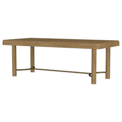 Arini - 104" Extension Leaf Dining Table - Sand Wash