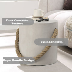 Gene - Accent Table - Natural Gray