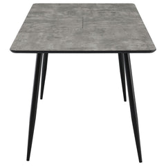 Horizon - 63" Butterfly Leaf Extension Dining Table - Gray