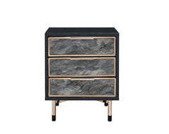 Arbyrd - Accent Table - Black & Champagne