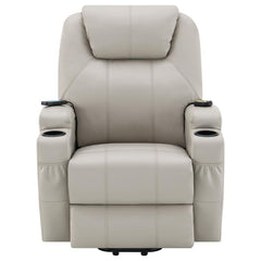 Sanger - Upholstered Power Lift Recliner Chair With Massage