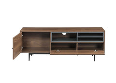 Hattie - TV Stand - Rustic Walnut Finish