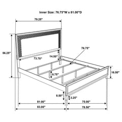 Valencia - Wood Panel Bed