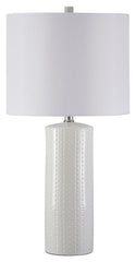 Steuben - Ceramic Table Lamp (Set of 2) - White