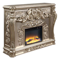 Zabrina - Fireplace - Antique Silver Finish - 49.7"