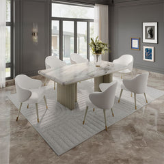 Charity - Dining Table - Beige