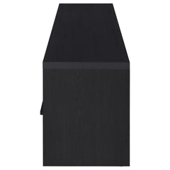 Murray - 70" 2-Door TV Stand Media Console - Black